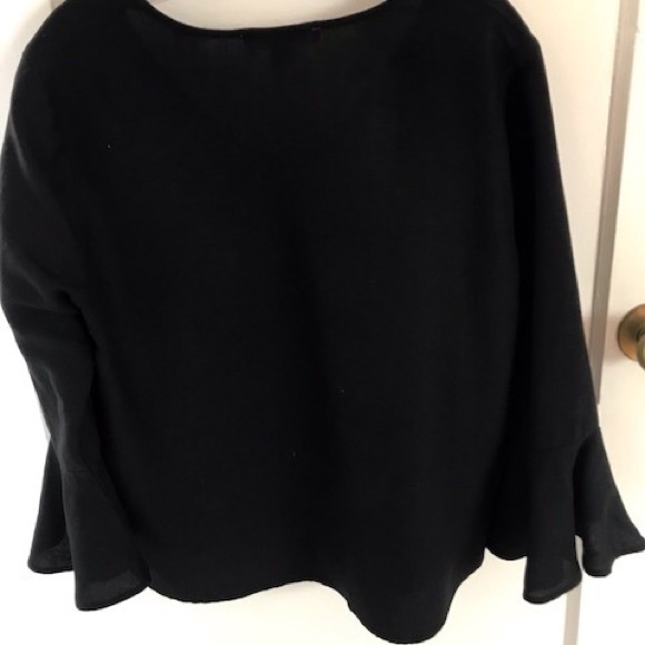 Karen Kane Top with Bell Sleeves - Picture 2 of 6